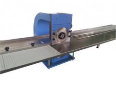Motorized V Cut PCB Depanelizer Two Circular Blades With Solid Iron fr<x>ame