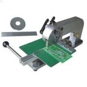 Semi - Auto PCB Depaneling Machine Two Circular Blades For Double Side PCB