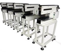 Pneumatic Driven PCB Depanelizer Double Straight Knives For Rigid me<x>tal PCB Assembly