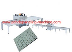 Aluminium PCB Separator Machine 2.4M Stainless Steel Platform For T8 Tube