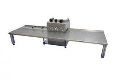 Aluminium LED PCB Board V Cut PCB Separator 110V AC 2.4M Steel Platform
